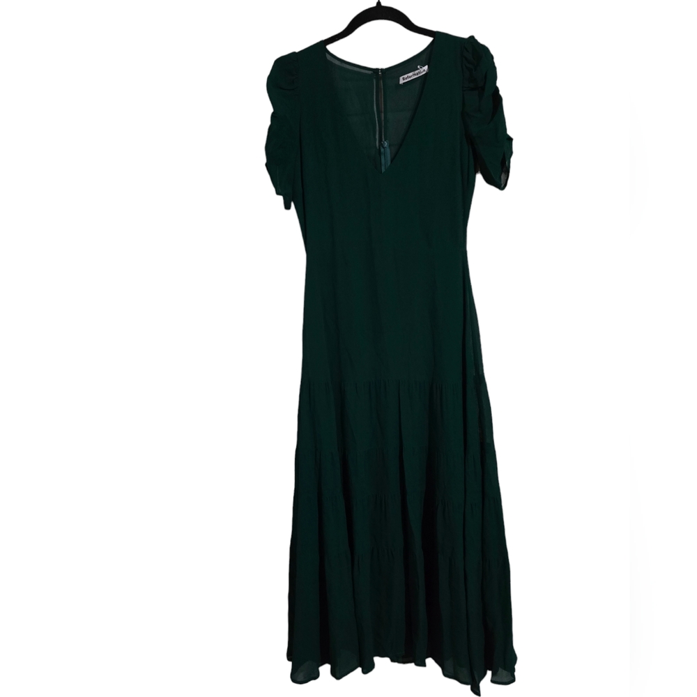 Reformation Cosa Midi‎ Dress Emerald green size 4